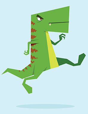 sales dinosaur