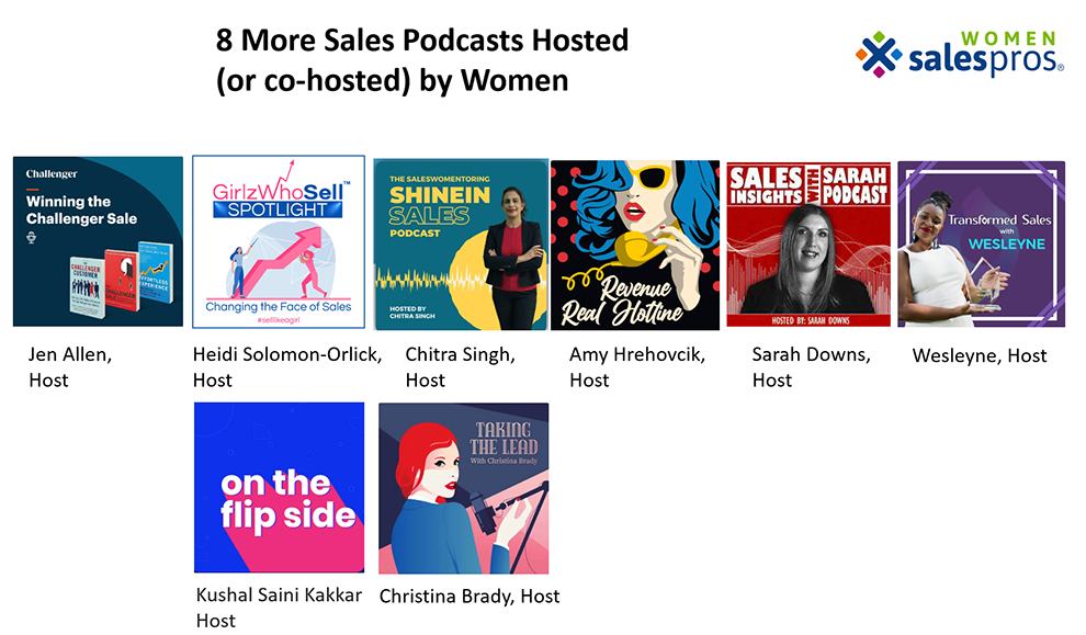 8 More Podcasts by Women